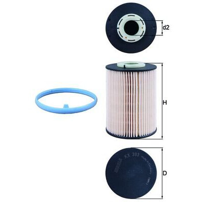 Filtre à carburant KX393D NAGARES