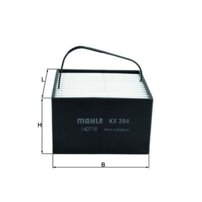 Filtre à carburant KX394 NAGARES