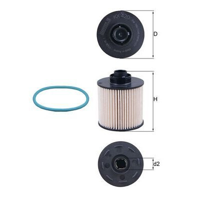 Filtre à carburant KX420D NAGARES
