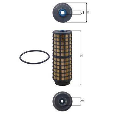 Filtre à carburant KX564D NAGARES