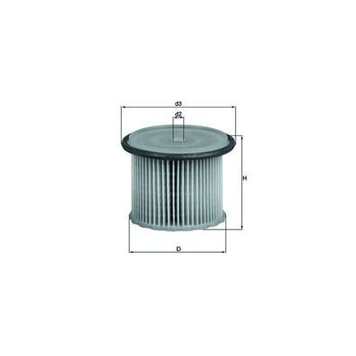 Filtre à carburant KX631 NAGARES