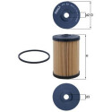 Filtre à carburant KX68D NAGARES