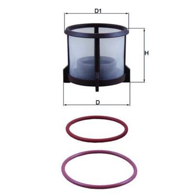 Filtre à carburant KX72D2 NAGARES