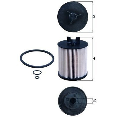 Filtre à carburant KX861D NAGARES