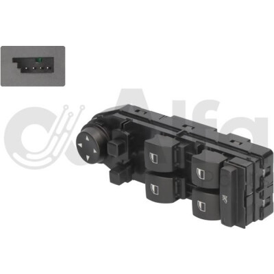 Interrupteur, lève-vitre AF00431 Alfa e-Parts