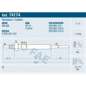 Bougie de préchauffage 74174 FAE