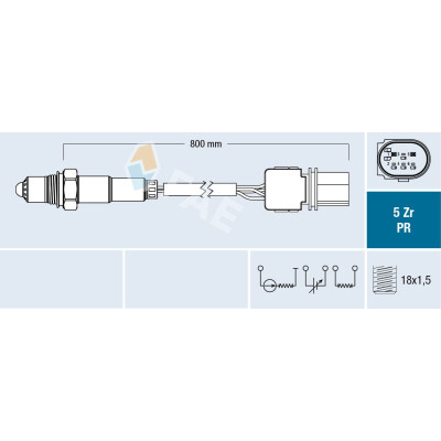 Sonde lambda 75083 FAE