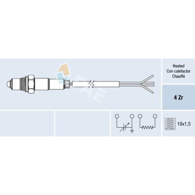Sonde lambda 77008 FAE