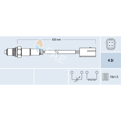 Sonde lambda 77177 FAE