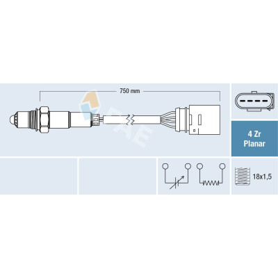 Sonde lambda 77405 FAE