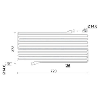 Condenseur, climatisation AC951000S NAGARES