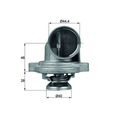 Thermostat, liquide de refroidissement TI2380 NAGARES