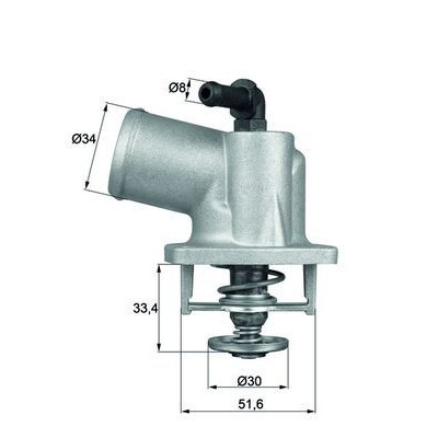 Thermostat, liquide de refroidissement TI5592D NAGARES