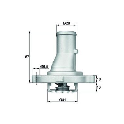 Thermostat, liquide de refroidissement TI6887D NAGARES