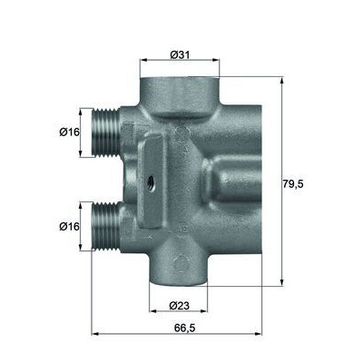 Thermostat, refroidissement d'huile TO975 NAGARES