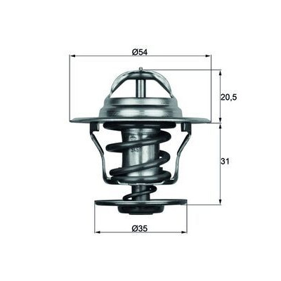 Thermostat, liquide de refroidissement TX1584D NAGARES