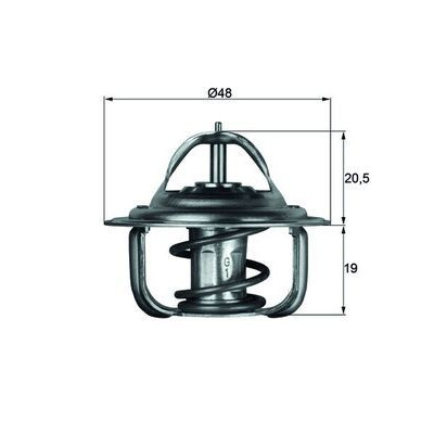 Thermostat, liquide de refroidissement TX187D NAGARES