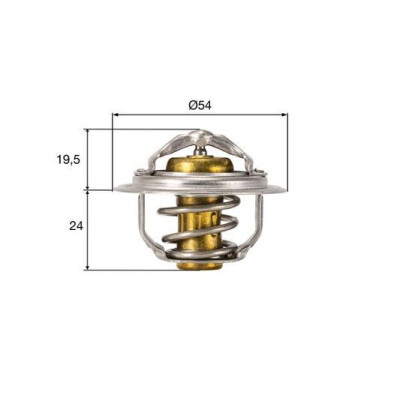 Thermostat, liquide de refroidissement TX21282D NAGARES
