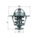 Thermostat, liquide de refroidissement TX5385D NAGARES