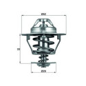 Thermostat, liquide de refroidissement TX7788D NAGARES