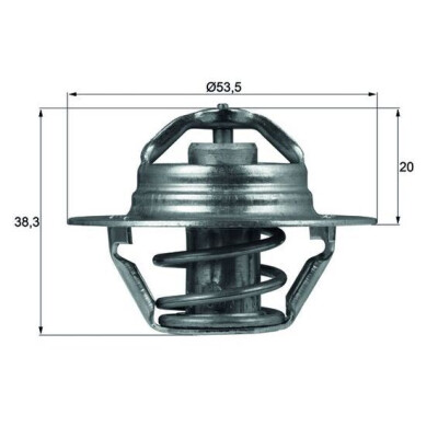 Thermostat, liquide de refroidissement TX8882D NAGARES