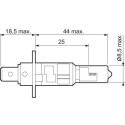 Ampoule, projecteur longue portée 032003 VALEO