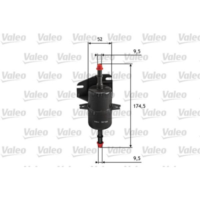 Filtre à carburant 587018 VALEO