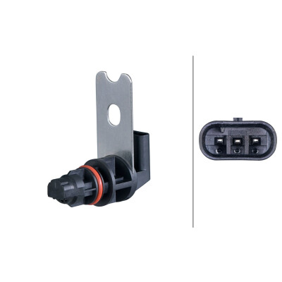 Capteur d'angle, vilebrequin 6PU358381731 HELLA