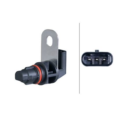 Capteur d'angle, vilebrequin 6PU358381741 HELLA