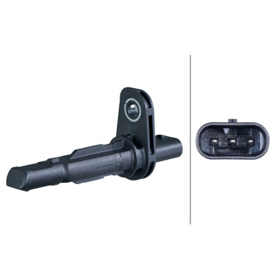 Capteur d'angle, vilebrequin 6PU358381751 HELLA
