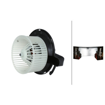 Pulseur d'air habitacle 8EW366400151 HELLA