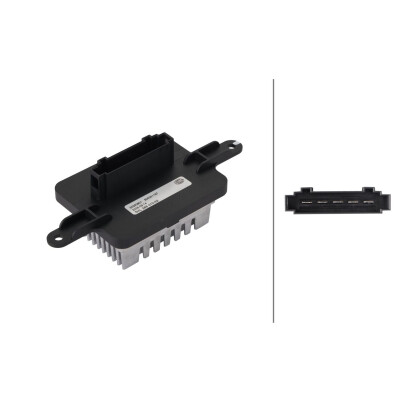 Régulateur, pulseur d'air habitacle 5HL366410321 HELLA