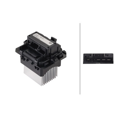 Régulateur, pulseur d'air habitacle 5HL366410501 HELLA