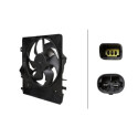 Ventilateur, refroidissement du moteur 8EW366421201 HELLA