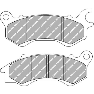 Plaquettes de frein organiques FDB2326EF