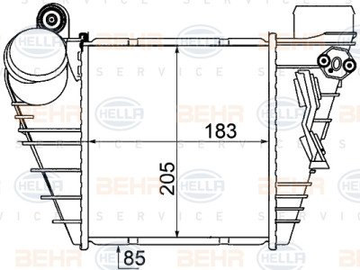 Intercooler, échangeur