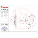 Jeu de disques de frein COATED DISC LINE