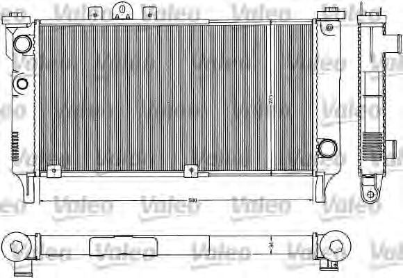 Radiador, refrigeración del motor